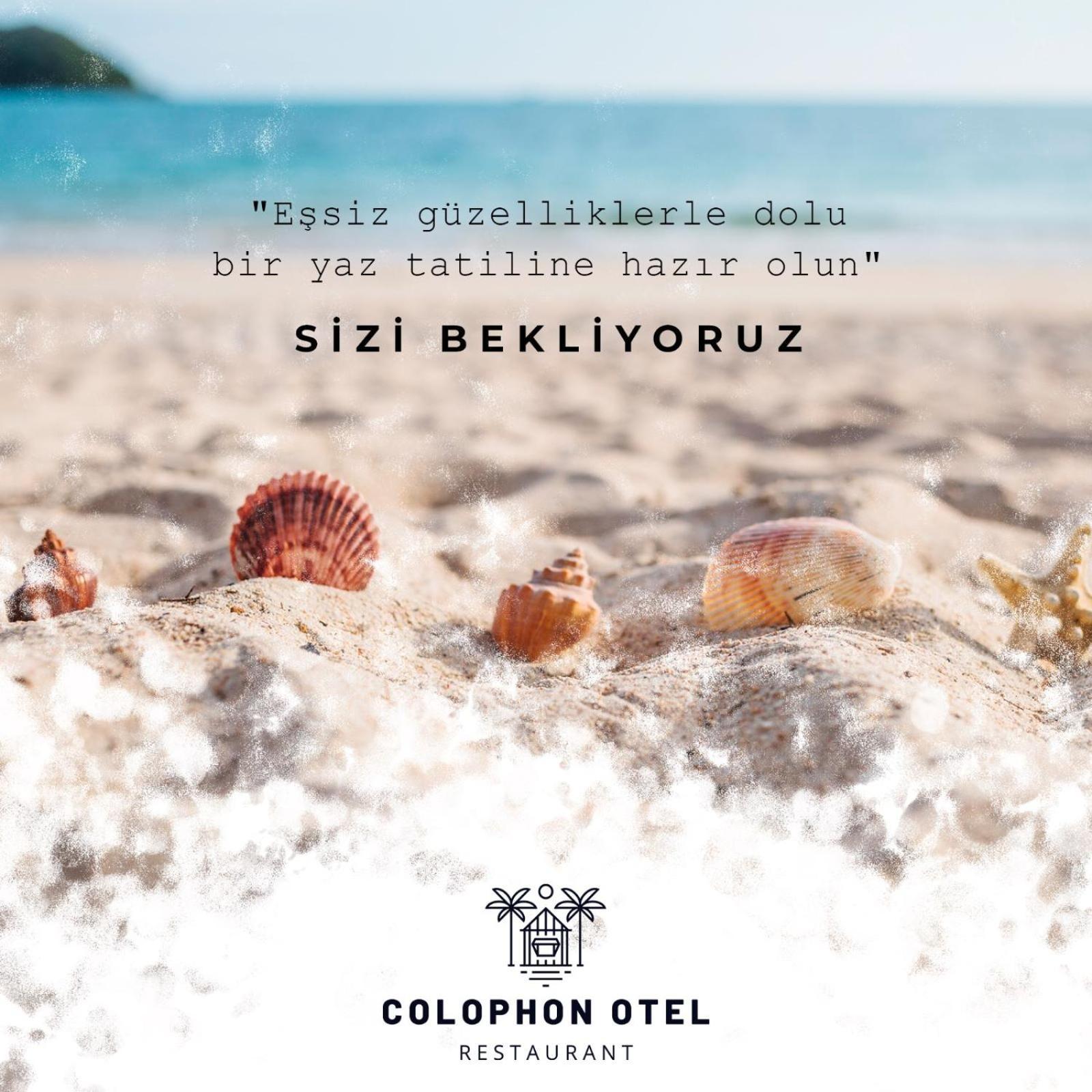 Colophon Beach Otel Gümüldür Exterior foto
